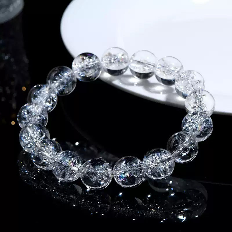 Himalayan Clear Quartz Healing Bracelet – Energy Amplifying Crystal Jewelry