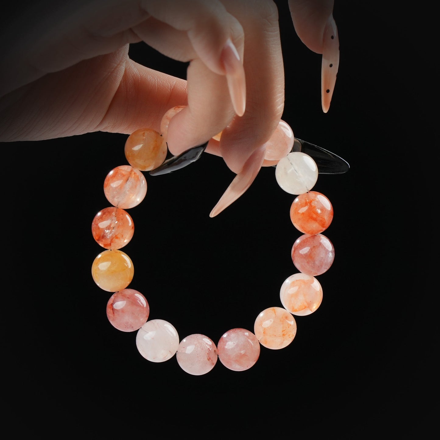 Red Rutilated Quartz Bracelet – Energy & Confidence Boost (TikTok Pick)