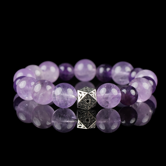 Amethyst Crystal Bracelet – Calm & Intuition