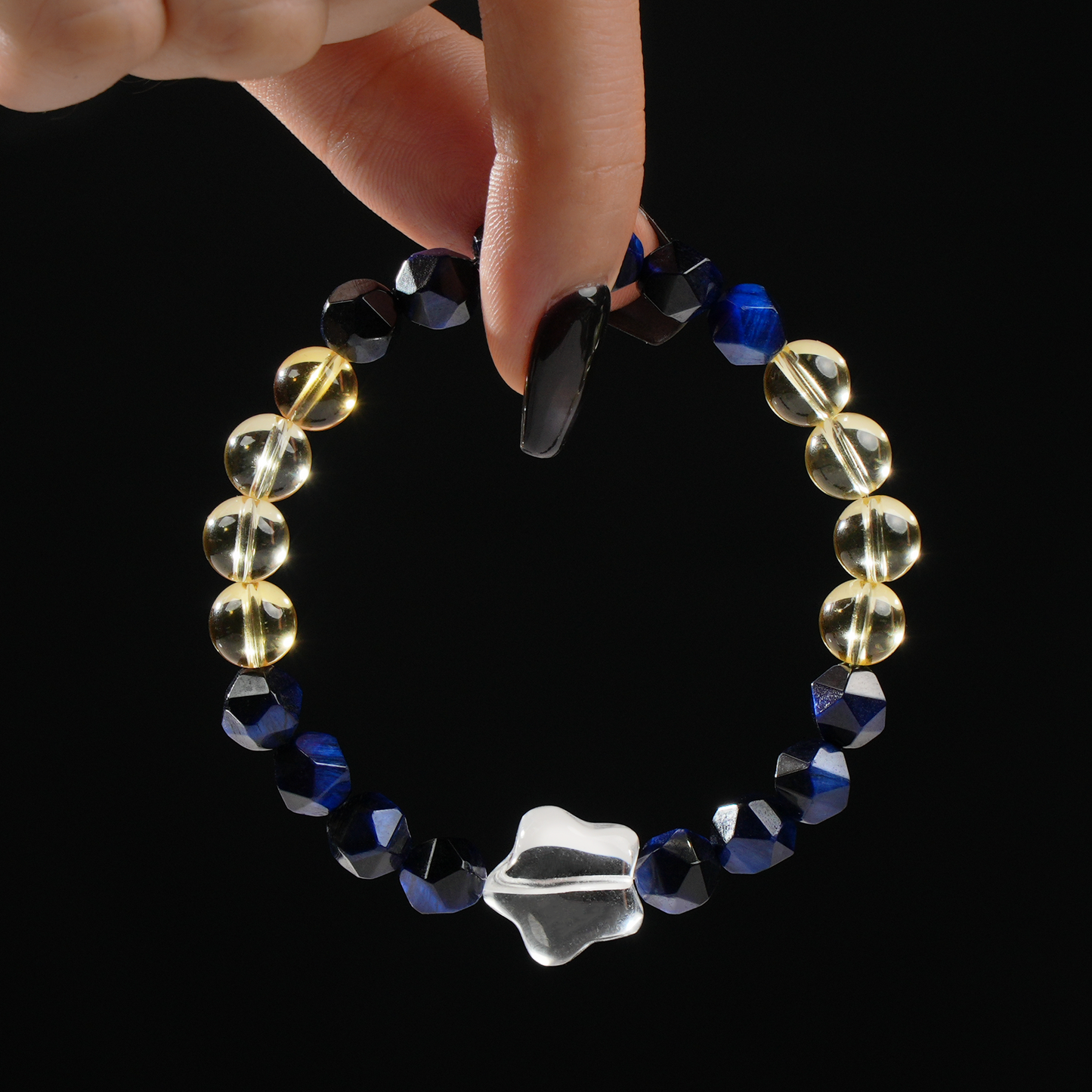 Lapis Lazuli Crystal Bracelet – Wisdom & Focus