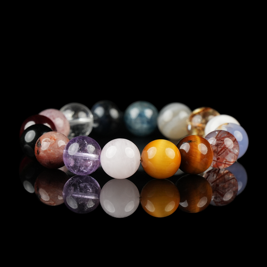 Harmony Spectrum Bracelet – 16 Gems of Energy & Balance
