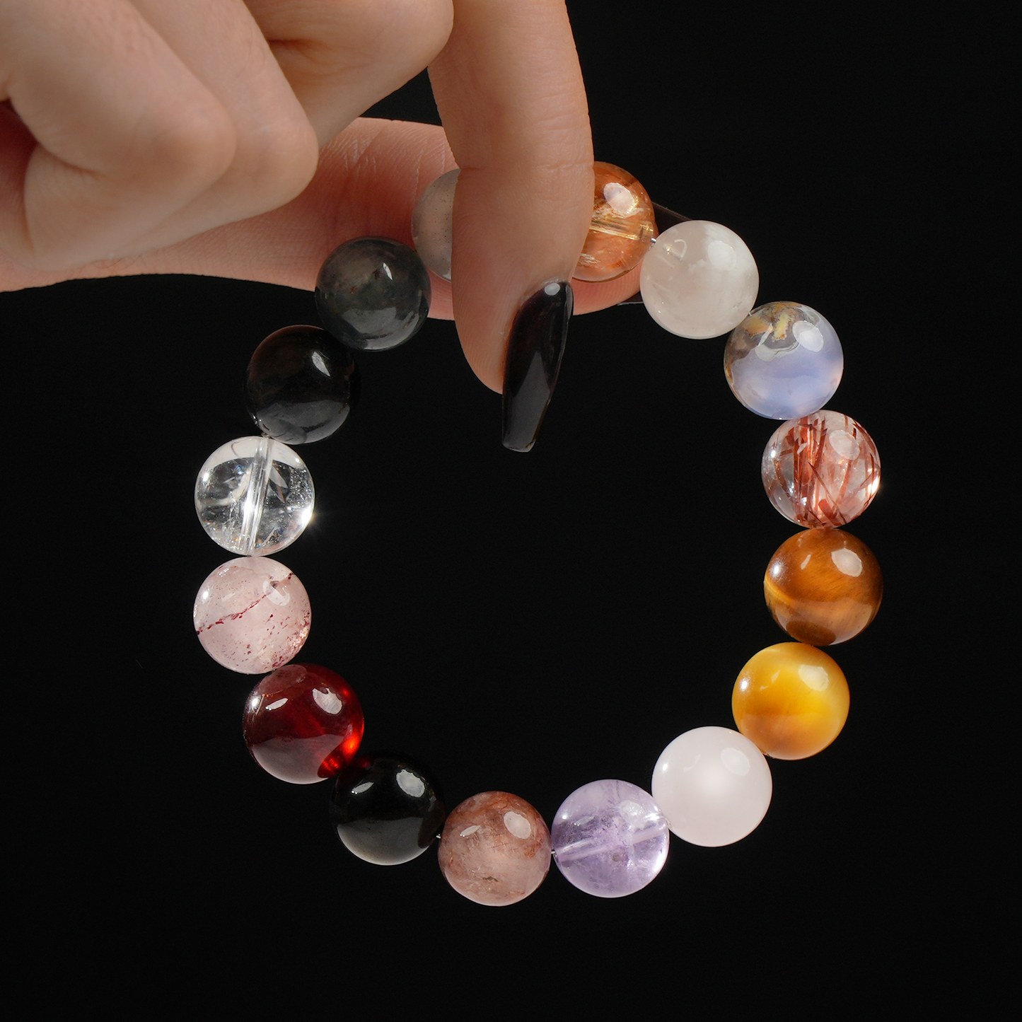Harmony Spectrum Bracelet – 16 Gems of Energy & Balance