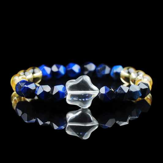 Lapis Lazuli Crystal Bracelet – Wisdom & Focus