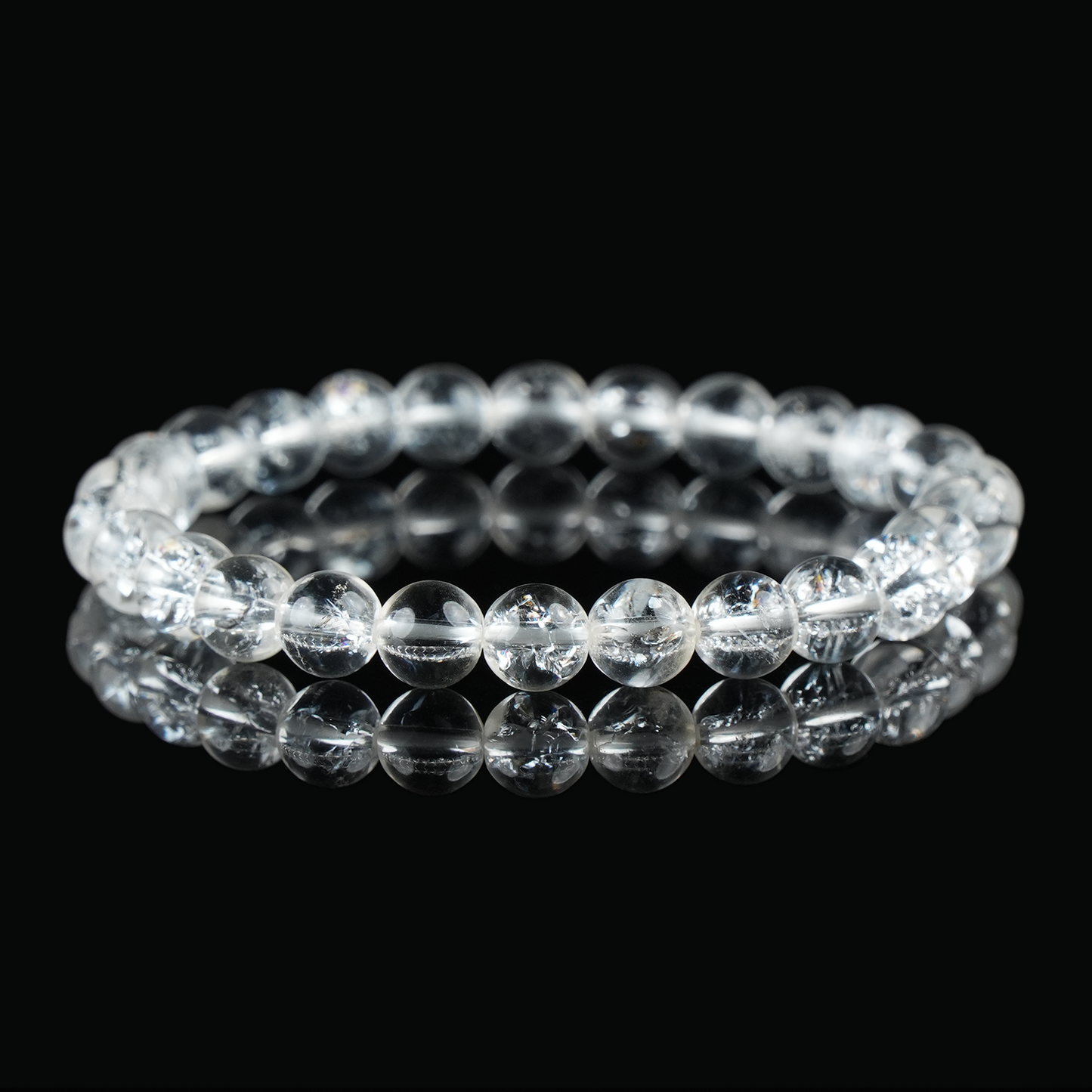 Himalayan Clear Quartz Healing Bracelet – Energy Amplifying Crystal Jewelry