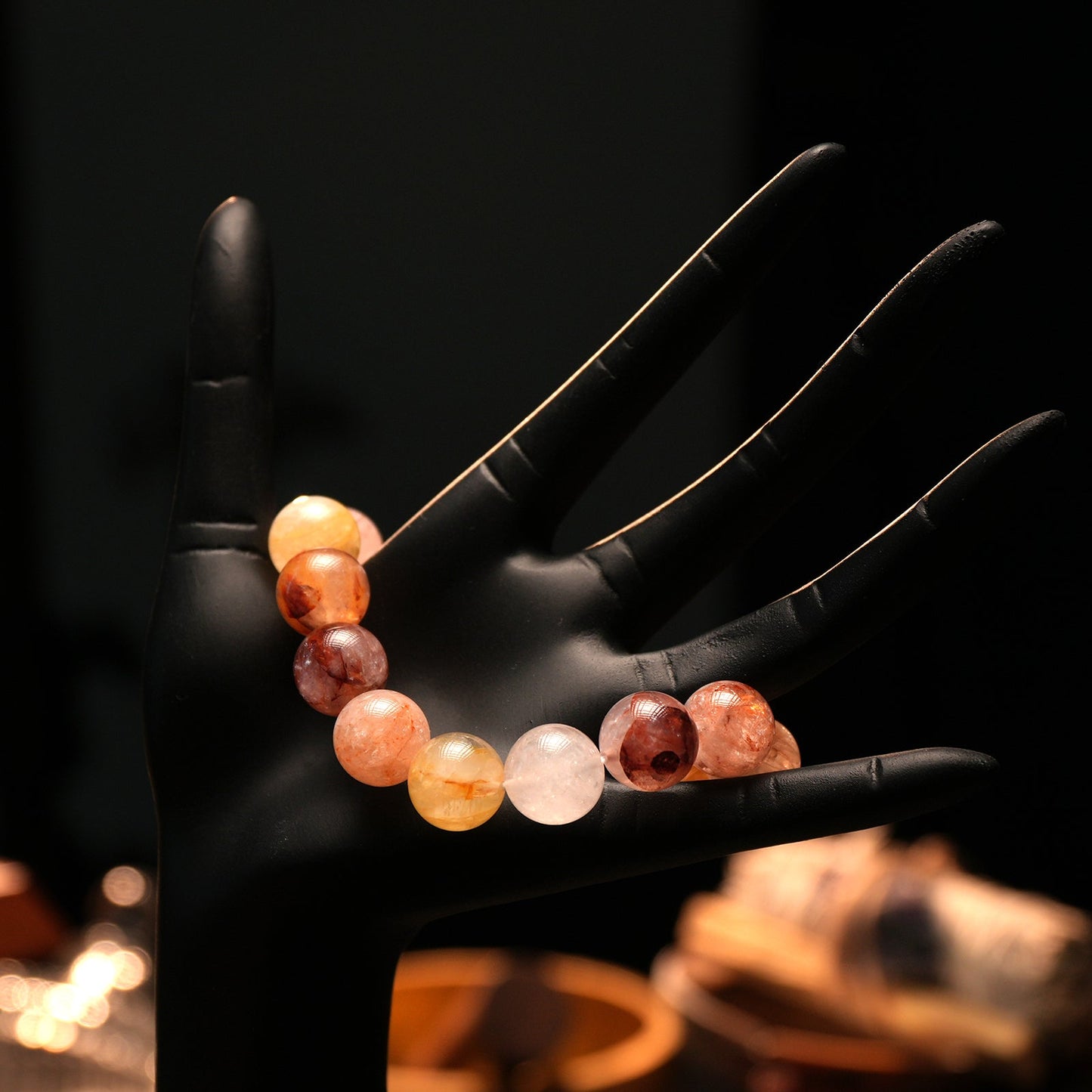 Red Rutilated Quartz Bracelet – Energy & Confidence Boost (TikTok Pick)