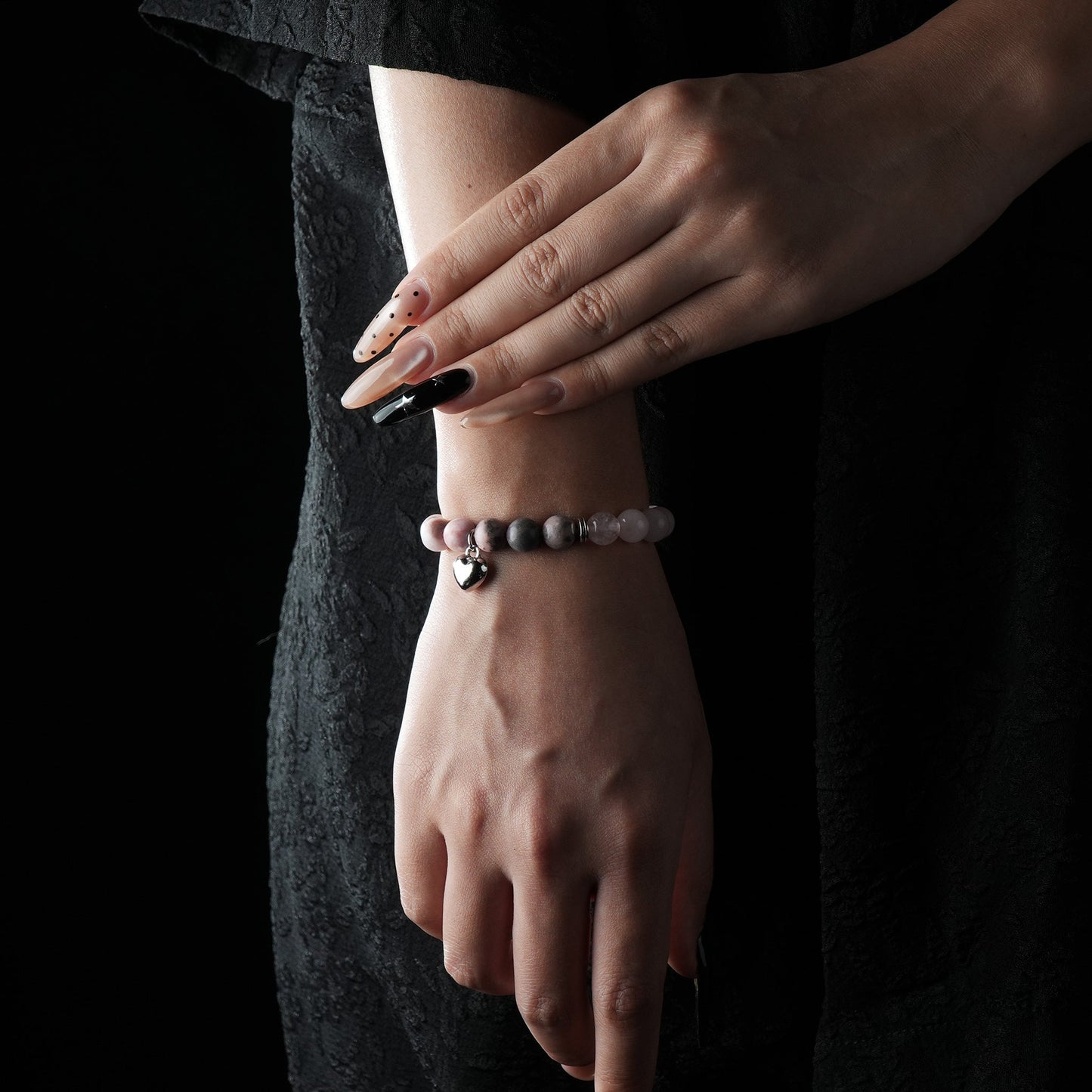 Rose Quartz Self-Love Bracelet – Heart Chakra Healing Crystal Jewelry