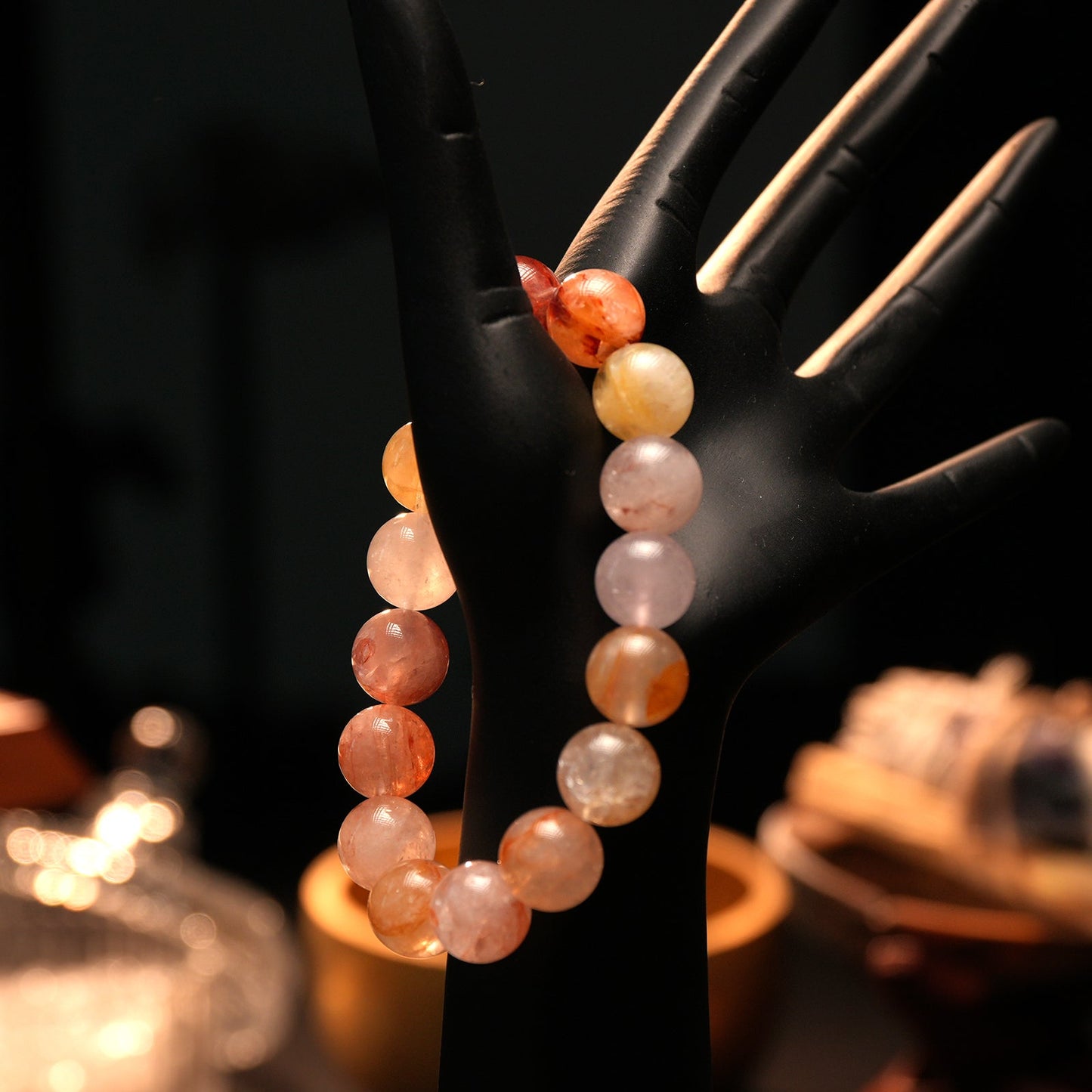 Red Rutilated Quartz Bracelet – Energy & Confidence Boost (TikTok Pick)