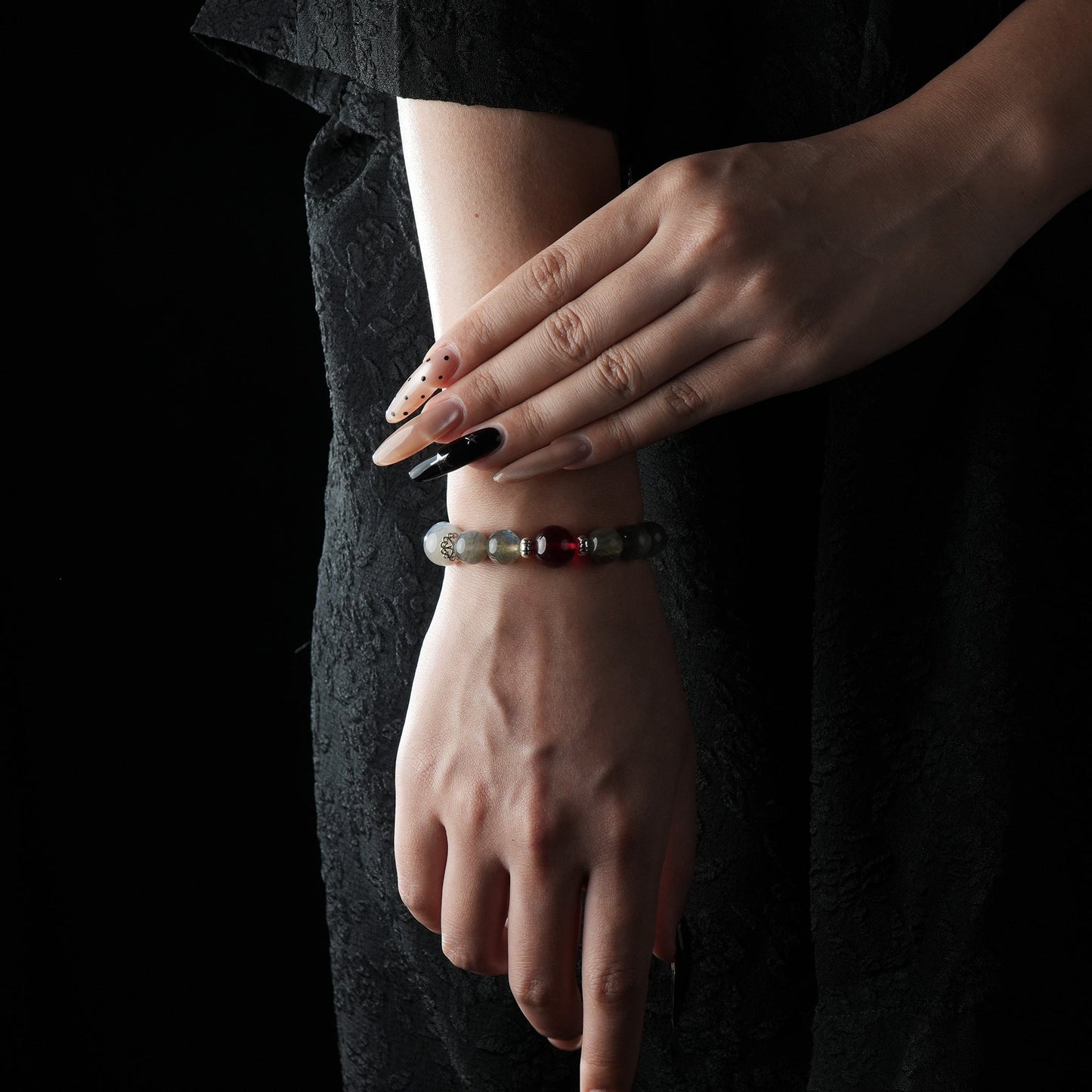 Lunar Flame Bracelet – Intuition & Inner Strength