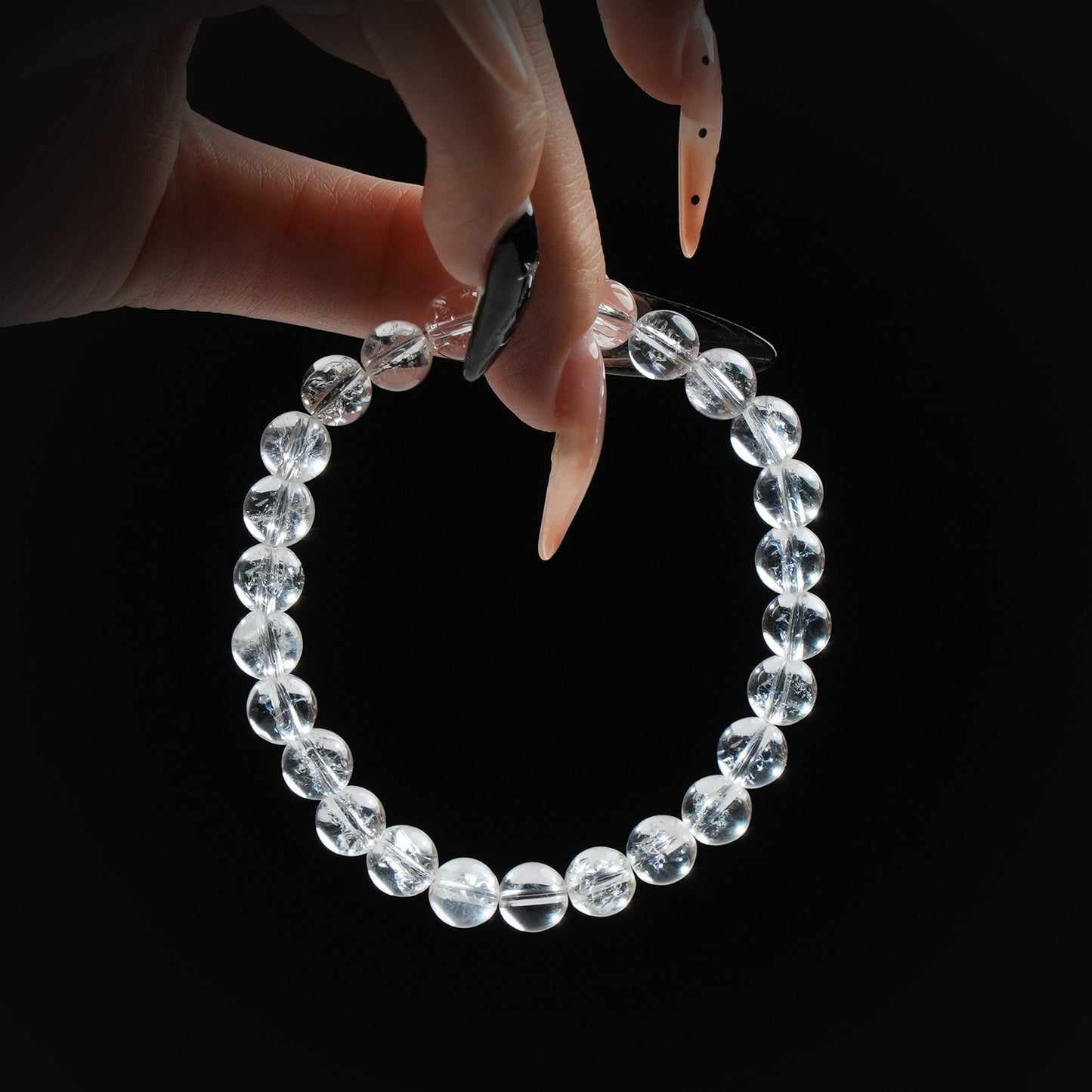 Himalayan Clear Quartz Healing Bracelet – Energy Amplifying Crystal Jewelry