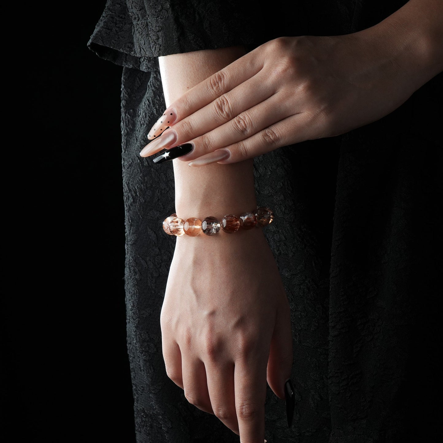 Red Rutilated Quartz Bracelet – Energy Boost & Confidence (Social Favorite)